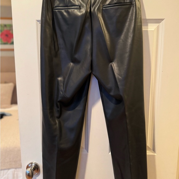 J. Crew Faux Leather pants in black - Picture 4 of 13